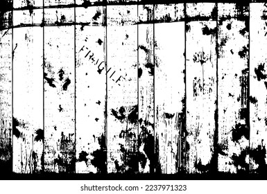 Rustic grunge vector texture with grain and stains. Abstract noise background. Weathered surface. Dirty and damaged. Detailed rough backdrop. Vector graphic illustration with transparent white. EPS10.