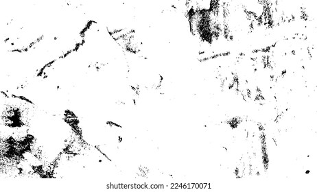 Rustic grunge vector texture with grain and stains. Abstract noise background. Weathered surface. Dirty and damaged. Detailed rough backdrop. Vector graphic illustration with transparent white. EPS10.