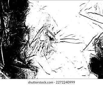 Rustic grunge vector texture with grain and stains. Abstract noise background. Weathered surface. Dirty and damaged. Detailed rough backdrop. Vector graphic illustration with transparent white. EPS10.
