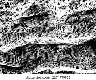 Rustic grunge vector texture with grain and stains. Abstract noise background. Weathered surface. Dirty and damaged. Detailed rough backdrop. Vector graphic illustration with transparent white. EPS10.