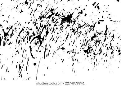 Rustic grunge vector texture with grain and stains. Abstract noise background. Weathered surface. Dirty and damaged. Detailed rough backdrop. Vector graphic illustration with transparent white. EPS10.