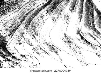 Rustic grunge vector texture with grain and stains. Abstract noise background. Weathered surface. Dirty and damaged. Detailed rough backdrop. Vector graphic illustration with transparent white. EPS10.