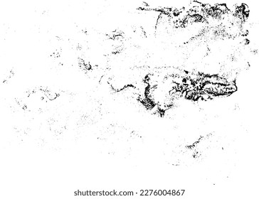 Rustic grunge vector texture with grain and stains. Abstract noise background. Weathered surface. Dirty and damaged. Detailed rough backdrop. Vector graphic illustration with transparent white. EPS10.