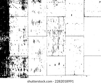 Rustic grunge vector texture with grain and stains. Abstract noise background. Weathered surface. Dirty and damaged. Detailed rough backdrop. Vector graphic illustration with transparent white. EPS10.