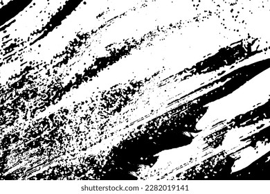 Rustic grunge vector texture with grain and stains. Abstract noise background. Weathered surface. Dirty and damaged. Detailed rough backdrop. Vector graphic illustration with transparent white. EPS10.