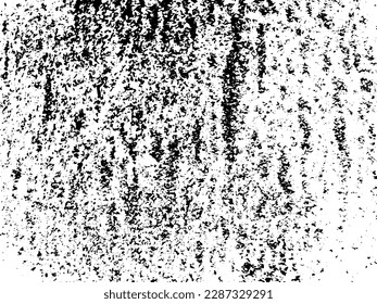 Rustic grunge vector texture with grain and stains. Abstract noise background. Weathered surface. Dirty and damaged. Detailed rough backdrop. Vector graphic illustration with transparent white. EPS10.