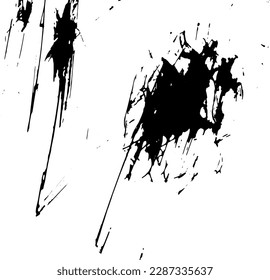 Rustic grunge vector texture with grain and stains. Abstract noise background. Weathered surface. Dirty and damaged. Detailed rough backdrop. Vector graphic illustration with transparent white. EPS10.