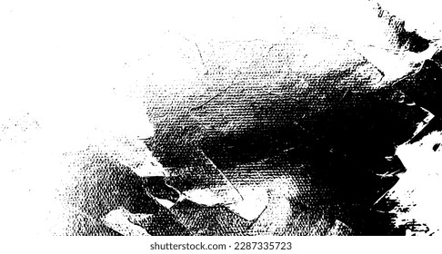 Rustic grunge vector texture with grain and stains. Abstract noise background. Weathered surface. Dirty and damaged. Detailed rough backdrop. Vector graphic illustration with transparent white. EPS10.