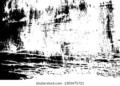 Rustic grunge vector texture with grain and stains. Abstract noise background. Weathered surface. Dirty and damaged. Detailed rough backdrop. Vector graphic illustration with transparent white. EPS10.