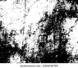 Rustic grunge vector texture with grain and stains. Abstract noise background. Weathered surface. Dirty and damaged. Detailed rough backdrop. Vector graphic illustration with transparent white. EPS10.