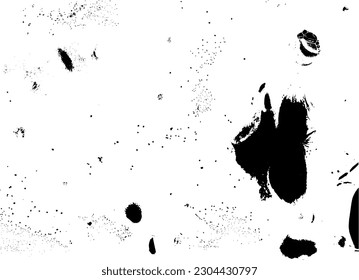 Rustic grunge vector texture with grain and stains. Abstract noise background. Weathered surface. Dirty and damaged. Detailed rough backdrop. Vector graphic illustration with transparent white. EPS10.