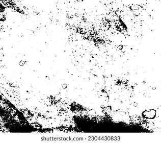 Rustic grunge vector texture with grain and stains. Abstract noise background. Weathered surface. Dirty and damaged. Detailed rough backdrop. Vector graphic illustration with transparent white. EPS10.