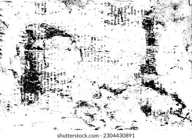 Rustic grunge vector texture with grain and stains. Abstract noise background. Weathered surface. Dirty and damaged. Detailed rough backdrop. Vector graphic illustration with transparent white. EPS10.