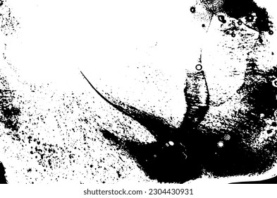 Rustic grunge vector texture with grain and stains. Abstract noise background. Weathered surface. Dirty and damaged. Detailed rough backdrop. Vector graphic illustration with transparent white. EPS10.