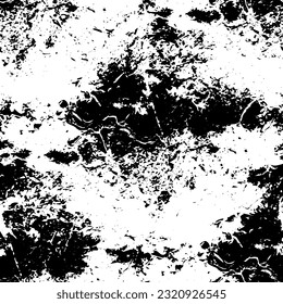 Rustic grunge vector texture with grain and stains. Abstract noise background. Weathered surface. Dirty and damaged. Detailed rough backdrop. Vector graphic illustration with transparent white. EPS10.