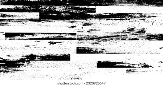 Rustic grunge vector texture with grain and stains. Abstract noise background. Weathered surface. Dirty and damaged. Detailed rough backdrop. Vector graphic illustration with transparent white. EPS10.