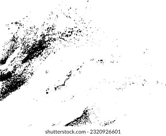 Rustic grunge vector texture with grain and stains. Abstract noise background. Weathered surface. Dirty and damaged. Detailed rough backdrop. Vector graphic illustration with transparent white. EPS10.