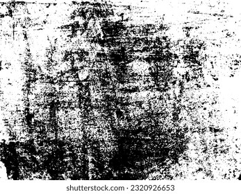 Rustic grunge vector texture with grain and stains. Abstract noise background. Weathered surface. Dirty and damaged. Detailed rough backdrop. Vector graphic illustration with transparent white. EPS10.