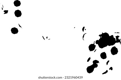 Rustic grunge vector texture with grain and stains. Abstract noise background. Weathered surface. Dirty and damaged. Detailed rough backdrop. Vector graphic illustration with transparent white. EPS10.