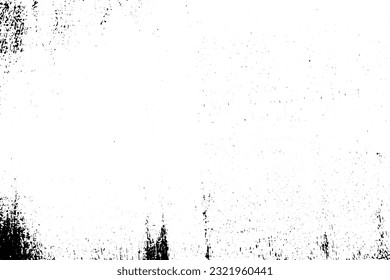 Rustic grunge vector texture with grain and stains. Abstract noise background. Weathered surface. Dirty and damaged. Detailed rough backdrop. Vector graphic illustration with transparent white. EPS10.