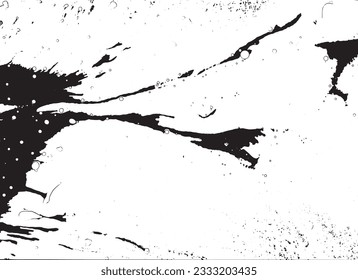 Rustic grunge vector texture with grain and stains. Abstract noise background. Weathered surface. Dirty and damaged. Detailed rough backdrop. Vector graphic illustration with transparent white. EPS10.