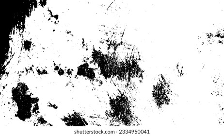 Rustic grunge vector texture with grain and stains. Abstract noise background. Weathered surface. Dirty and damaged. Detailed rough backdrop. Vector graphic illustration with transparent white. EPS10.