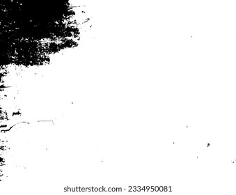Rustic grunge vector texture with grain and stains. Abstract noise background. Weathered surface. Dirty and damaged. Detailed rough backdrop. Vector graphic illustration with transparent white. EPS10.