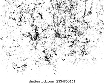 Rustic grunge vector texture with grain and stains. Abstract noise background. Weathered surface. Dirty and damaged. Detailed rough backdrop. Vector graphic illustration with transparent white. EPS10.