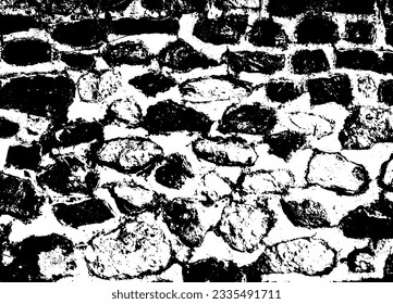 Rustic grunge vector texture with grain and stains. Abstract noise background. Weathered surface. Dirty and damaged. Detailed rough backdrop. Vector graphic illustration with transparent white. EPS10.