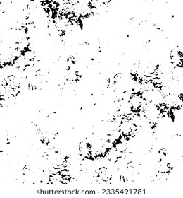 Rustic grunge vector texture with grain and stains. Abstract noise background. Weathered surface. Dirty and damaged. Detailed rough backdrop. Vector graphic illustration with transparent white. EPS10.