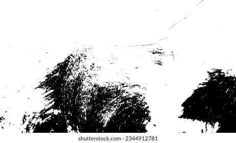 Rustic grunge vector texture with grain and stains. Abstract noise background. Weathered surface. Dirty and damaged. Detailed rough backdrop. Vector graphic illustration with transparent white. EPS10.