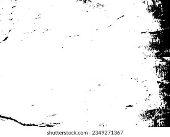 Rustic grunge vector texture with grain and stains. Abstract noise background. Weathered surface. Dirty and damaged. Detailed rough backdrop. Vector graphic illustration with transparent white. EPS10.