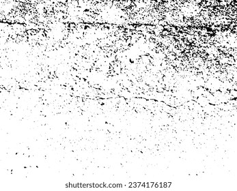 Rustic grunge vector texture with grain and stains. Abstract noise background. Weathered surface. Dirty and damaged. Detailed rough backdrop. Vector graphic illustration with transparent white. EPS10.