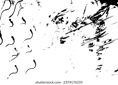 Rustic grunge vector texture with grain and stains. Abstract noise background. Weathered surface. Dirty and damaged. Detailed rough backdrop. Vector graphic illustration with transparent white. EPS10.
