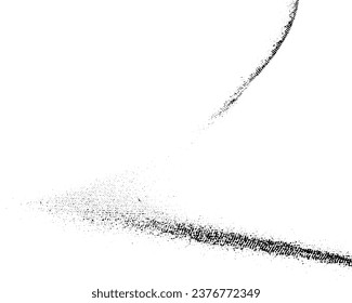 Rustic grunge vector texture with grain and stains. Abstract noise background. Weathered surface. Dirty and damaged. Detailed rough backdrop. Vector graphic illustration with transparent white. EPS10.