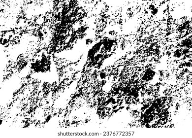 Rustic grunge vector texture with grain and stains. Abstract noise background. Weathered surface. Dirty and damaged. Detailed rough backdrop. Vector graphic illustration with transparent white. EPS10.