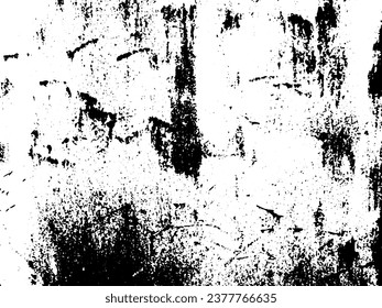 Rustic grunge vector texture with grain and stains. Abstract noise background. Weathered surface. Dirty and damaged. Detailed rough backdrop. Vector graphic illustration with transparent white. EPS10.