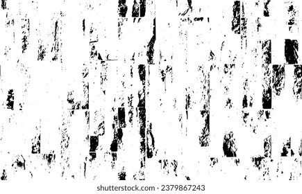Rustic grunge vector texture with grain and stains. Abstract noise background. Weathered surface. Dirty and damaged. Detailed rough backdrop. Vector graphic illustration with transparent white. EPS10.
