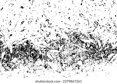 Rustic grunge vector texture with grain and stains. Abstract noise background. Weathered surface. Dirty and damaged. Detailed rough backdrop. Vector graphic illustration with transparent white. EPS10.