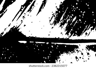 Rustic grunge vector texture with grain and stains. Abstract noise background. Weathered surface. Dirty and damaged. Detailed rough backdrop. Vector graphic illustration with transparent white. EPS10.