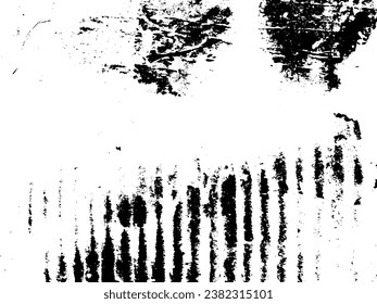 Rustic grunge vector texture with grain and stains. Abstract noise background. Weathered surface. Dirty and damaged. Detailed rough backdrop. Vector graphic illustration with transparent white. EPS10.