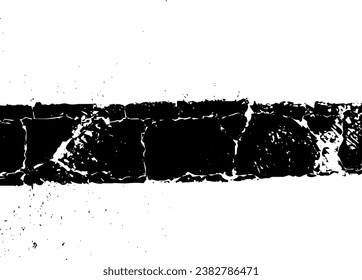 Rustic grunge vector texture with grain and stains. Abstract noise background. Weathered surface. Dirty and damaged. Detailed rough backdrop. Vector graphic illustration with transparent white. EPS10.