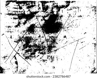 Rustic grunge vector texture with grain and stains. Abstract noise background. Weathered surface. Dirty and damaged. Detailed rough backdrop. Vector graphic illustration with transparent white. EPS10.