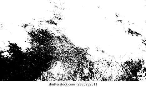 Rustic grunge vector texture with grain and stains. Abstract noise background. Weathered surface. Dirty and damaged. Detailed rough backdrop. Vector graphic illustration with transparent white. EPS10.