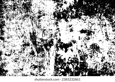 Rustic grunge vector texture with grain and stains. Abstract noise background. Weathered surface. Dirty and damaged. Detailed rough backdrop. Vector graphic illustration with transparent white. EPS10.