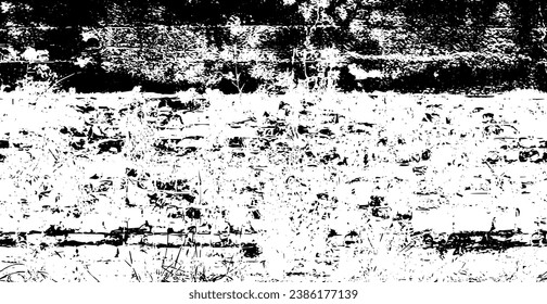 Rustic grunge vector texture with grain and stains. Abstract noise background. Weathered surface. Dirty and damaged. Detailed rough backdrop. Vector graphic illustration with transparent white. EPS10.