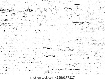 Rustic grunge vector texture with grain and stains. Abstract noise background. Weathered surface. Dirty and damaged. Detailed rough backdrop. Vector graphic illustration with transparent white. EPS10.