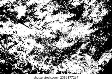 Rustic grunge vector texture with grain and stains. Abstract noise background. Weathered surface. Dirty and damaged. Detailed rough backdrop. Vector graphic illustration with transparent white. EPS10.