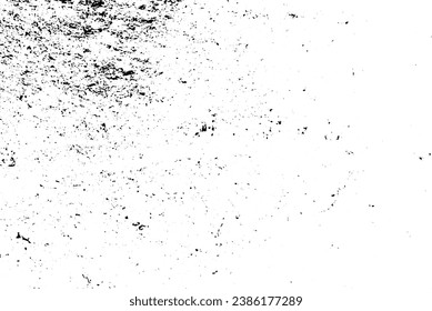 Rustic grunge vector texture with grain and stains. Abstract noise background. Weathered surface. Dirty and damaged. Detailed rough backdrop. Vector graphic illustration with transparent white. EPS10.