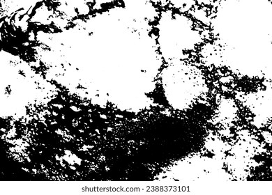 Rustic grunge vector texture with grain and stains. Abstract noise background. Weathered surface. Dirty and damaged. Detailed rough backdrop. Vector graphic illustration with transparent white. EPS10.